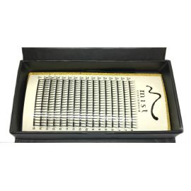 0.10 D MIX Synthetic silk lashes for eyelash extension